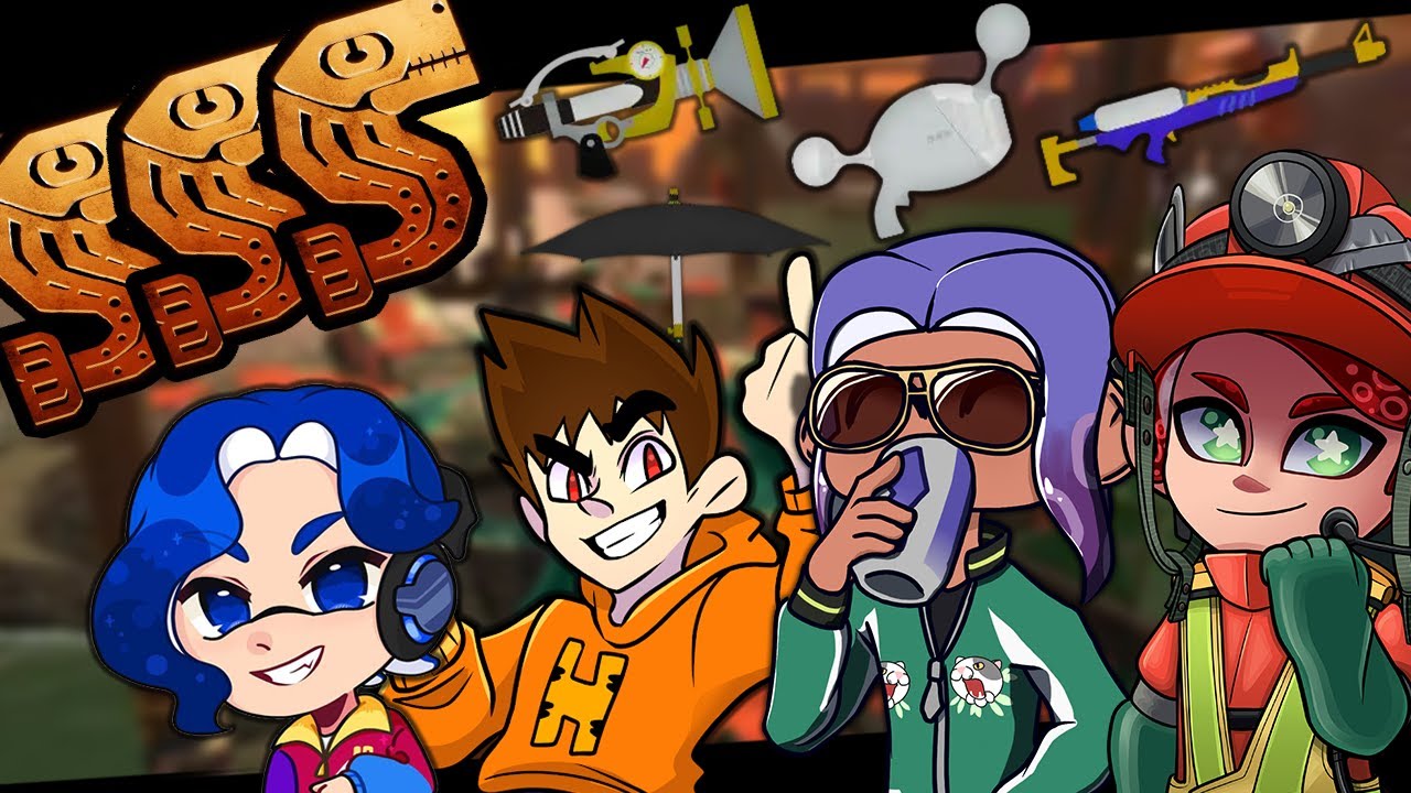 Splatuber Salmon Station | Spawning Grounds with @BluVapour, @Hypertiger102, & @SplatDroid!