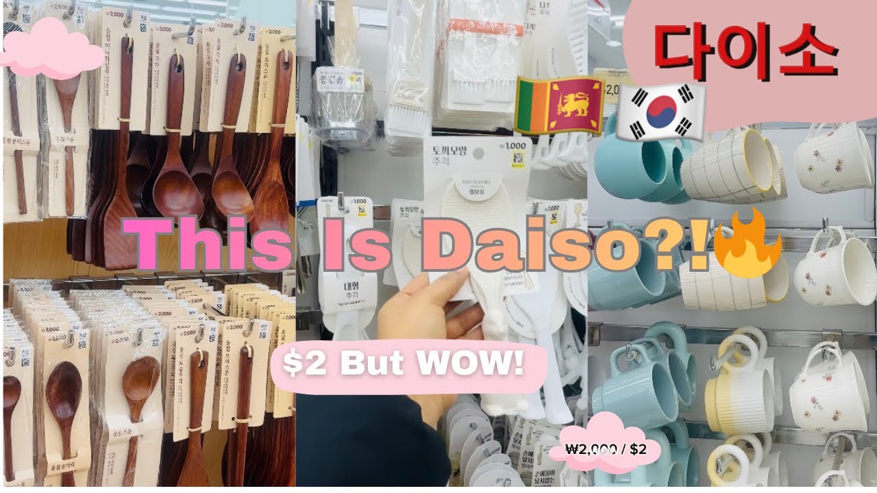 👉 DAISO Kitchen Items 🇰🇷😱 | ₩1,000–₩5,000 Cheap Finds in Korea | Budget but Classy! 🔥🇱🇰🇰🇷