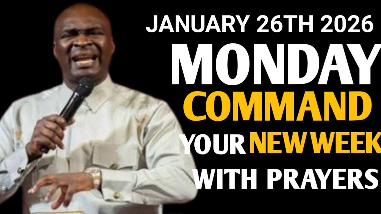 [Monday 26th January,2026]Start Your NEW WEEK With Prayer Spiritual Prayer By Apostle Joshua Selman