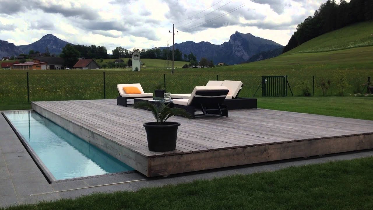 Spießberger-bau GmbH - Vollautomatische Poolabdeckung