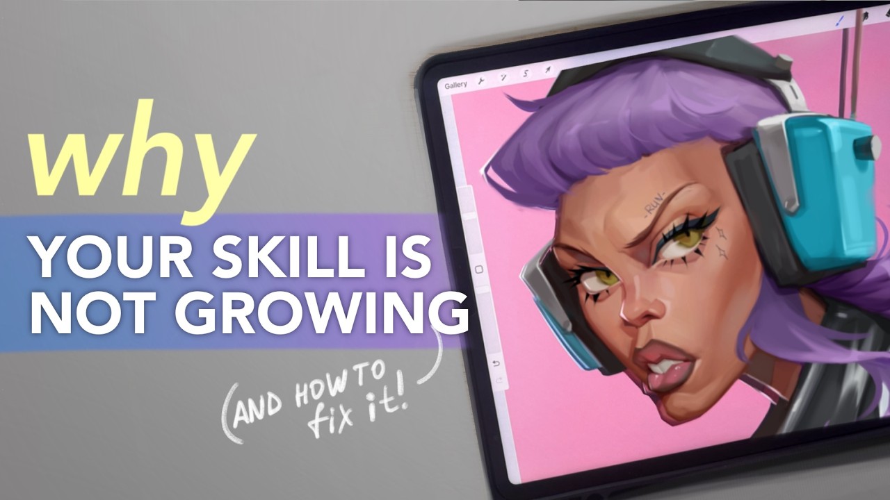 Why Your Art Is Not Improving (And How To Fix It!)