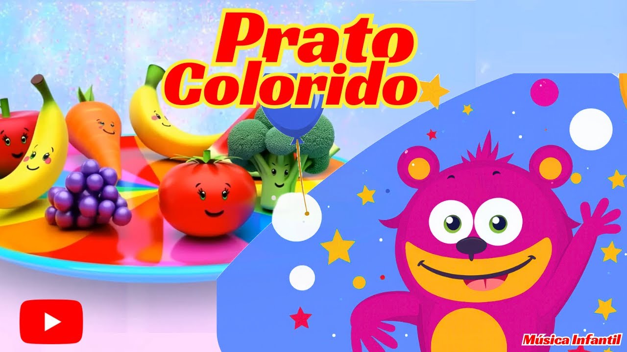 Prato Colorido - M&uacute;sica Infantil Animada | DoReMi Kids 🎶