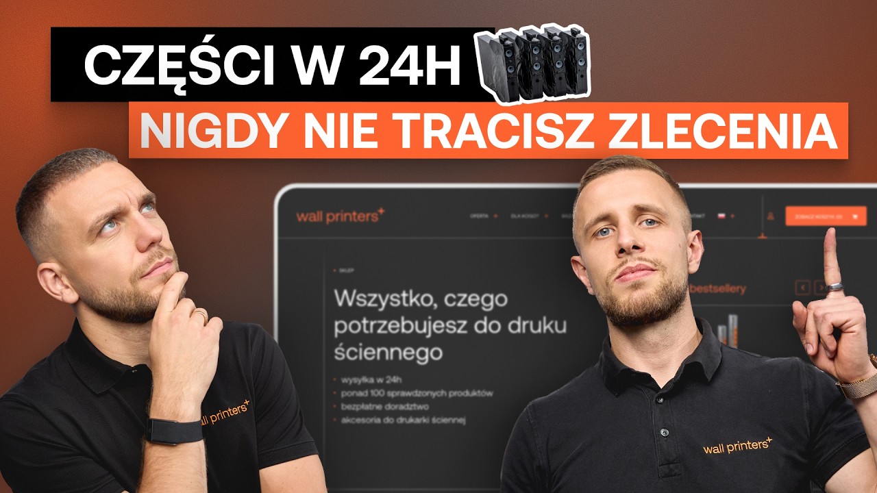 AWARIA DRUKARKI ŚCIENNEJ? Części z dostawą NASTĘPNEGO DNIA! | wall printers⁺