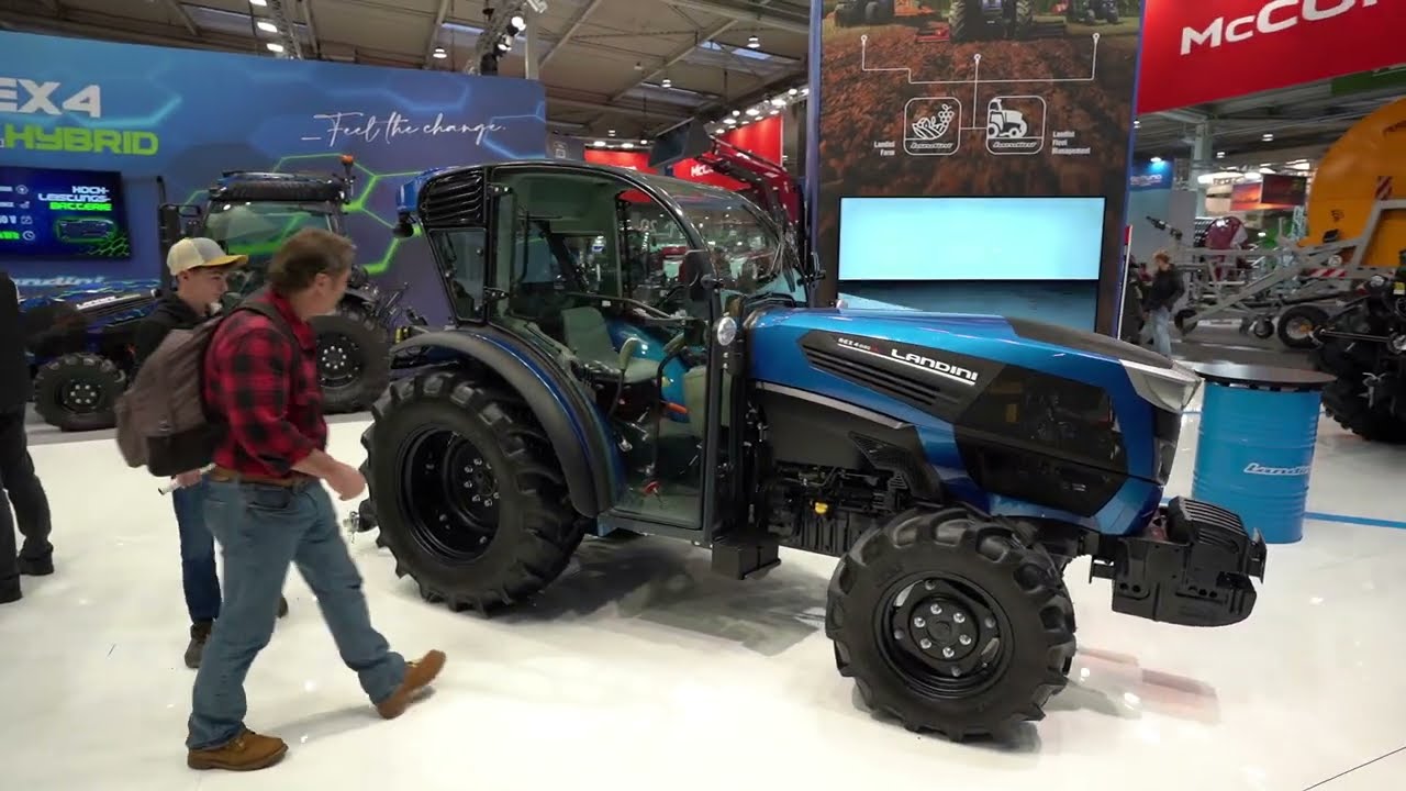 New 2024 Landini REX 4-080 small tractor