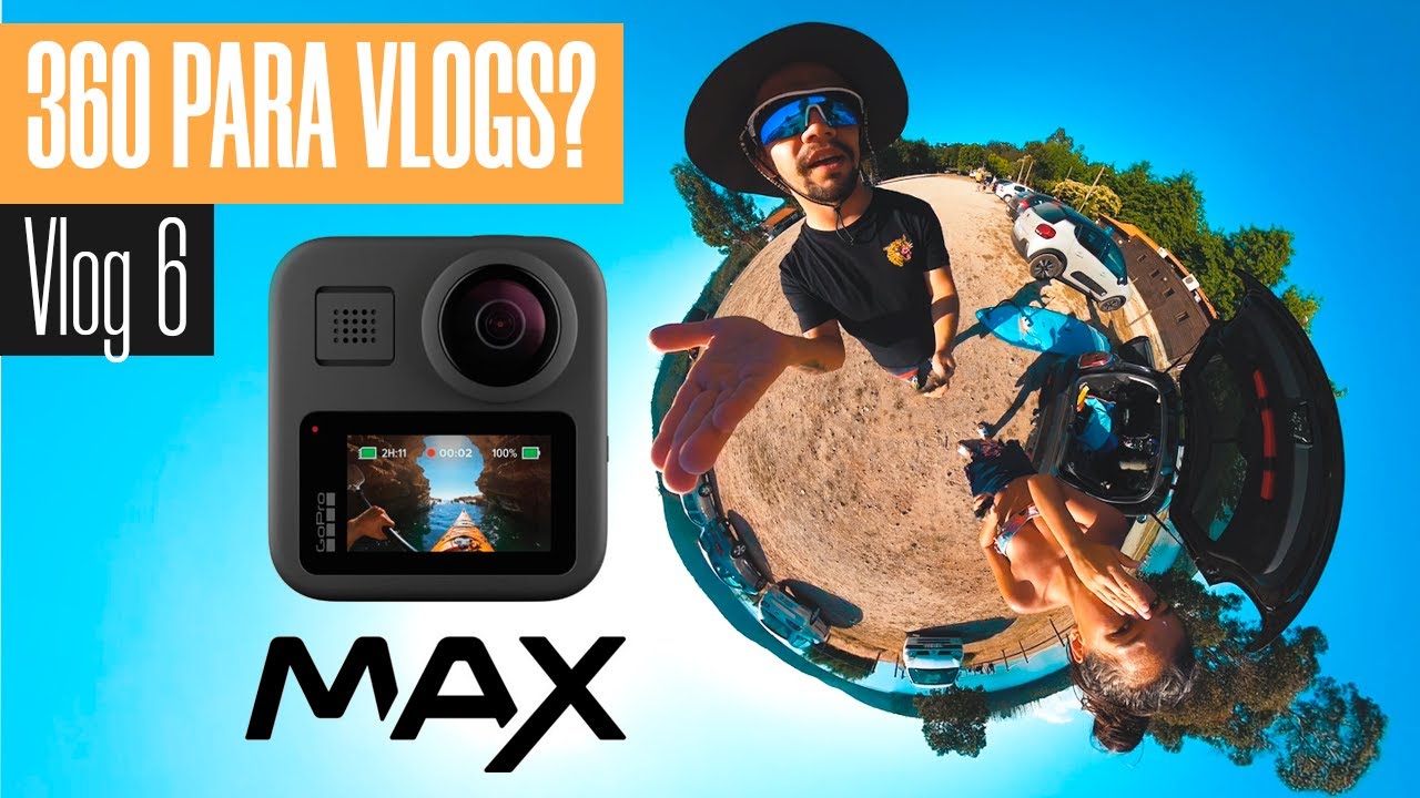 VLOG NO RIO - GOPRO MAX - UNBOXING E TESTE RÁPIDO