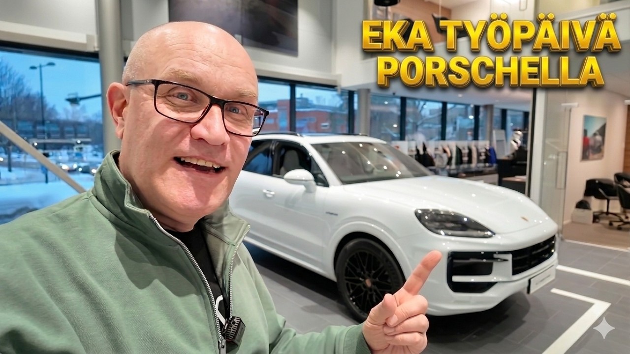 UNELMIEN TYÖPAIKKA: Ensimmäinen päiväni Porschen testikuljettajana
