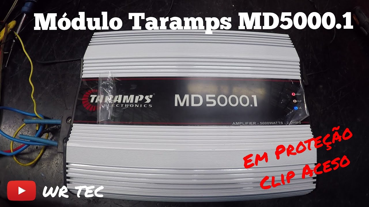 Módulo Taramps MD 5000.1 - Clip - Proteção Aceso