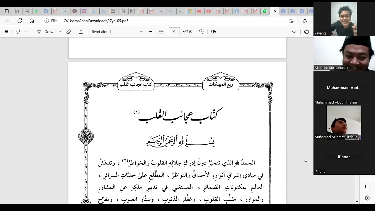 KEAJAIBAN HATI, IHYA' ULUMIDDIN, EPS 1