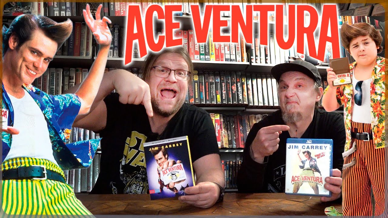 Kaikki kolme(?) ACE VENTURA-leffaa!