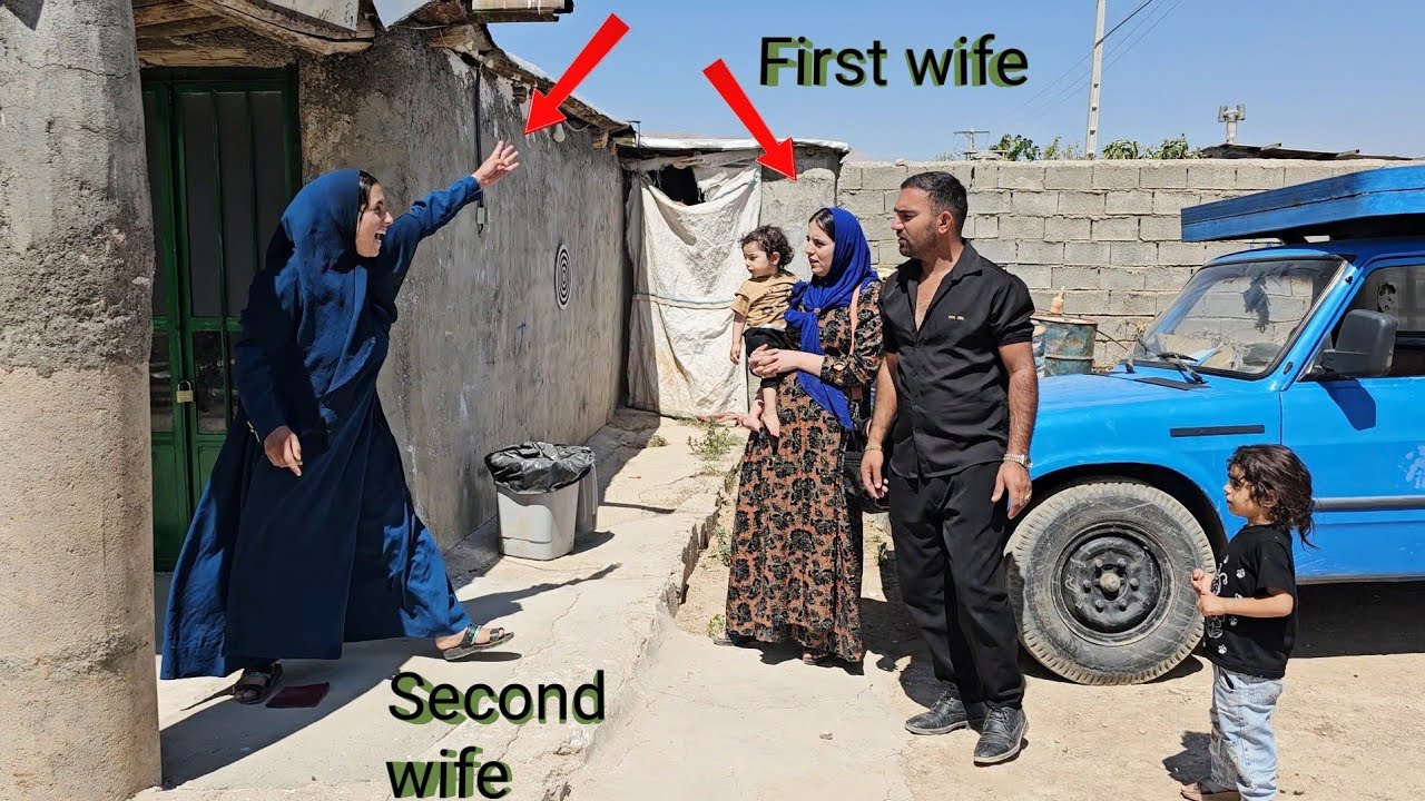 Second wife's surprising reaction to the first wife's sudden arrival