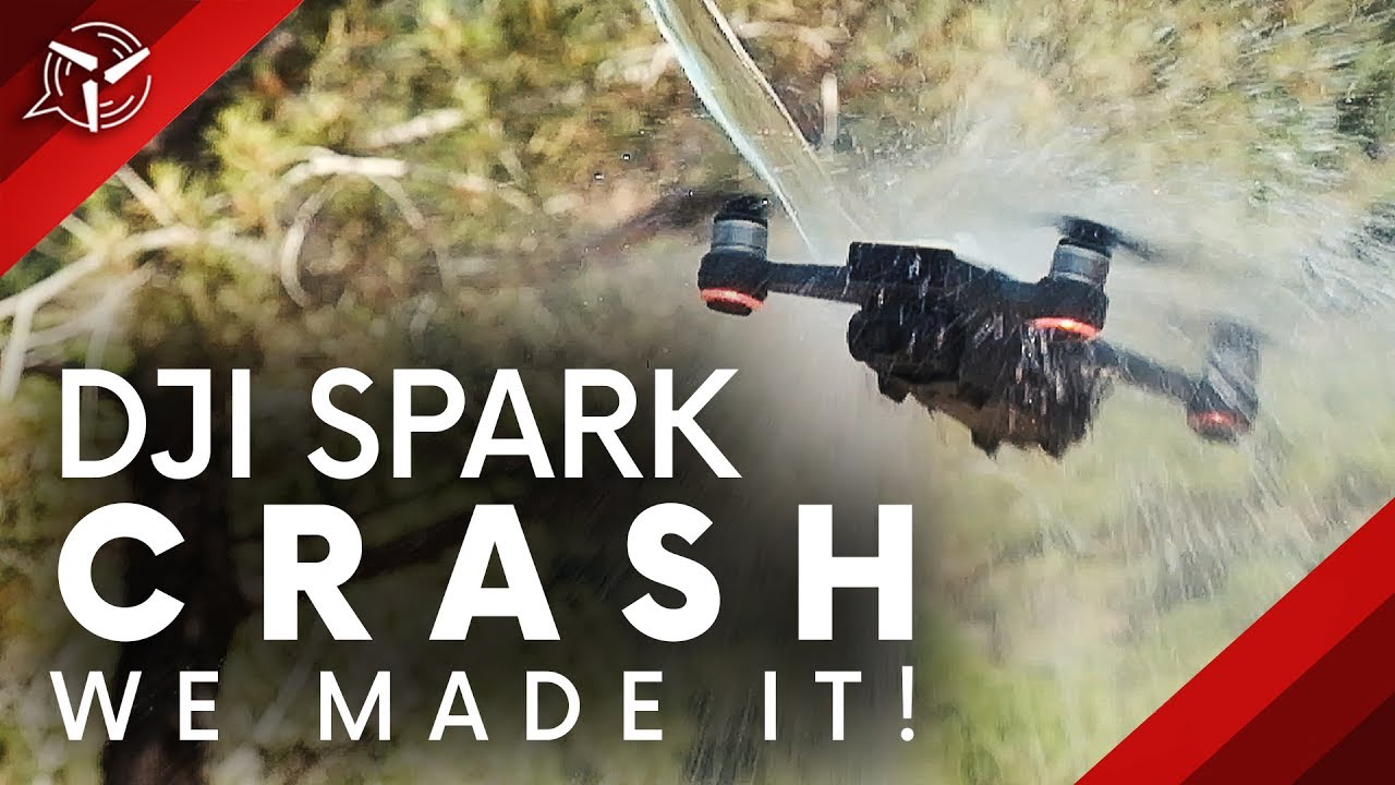 DJI Spark CRASH!!! We Made It!