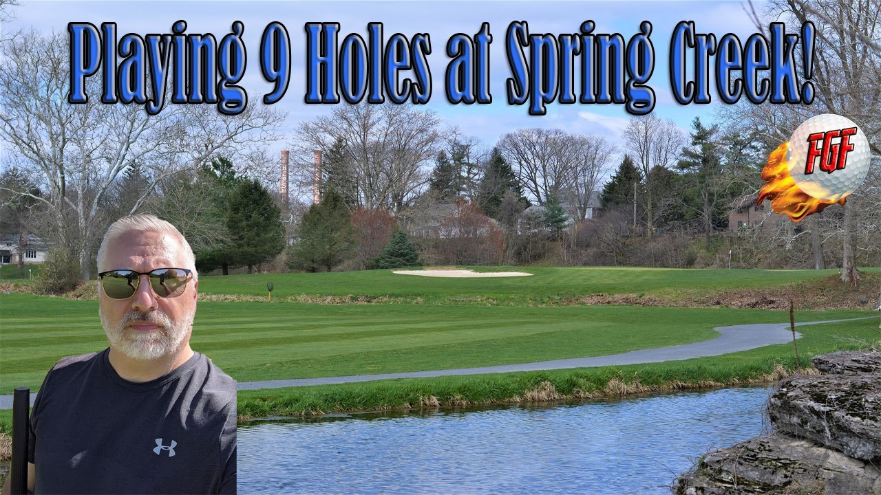 9 Holes of Fling Golf at Spring Creek Golf Course Hershey PA (Shortened/edited version)