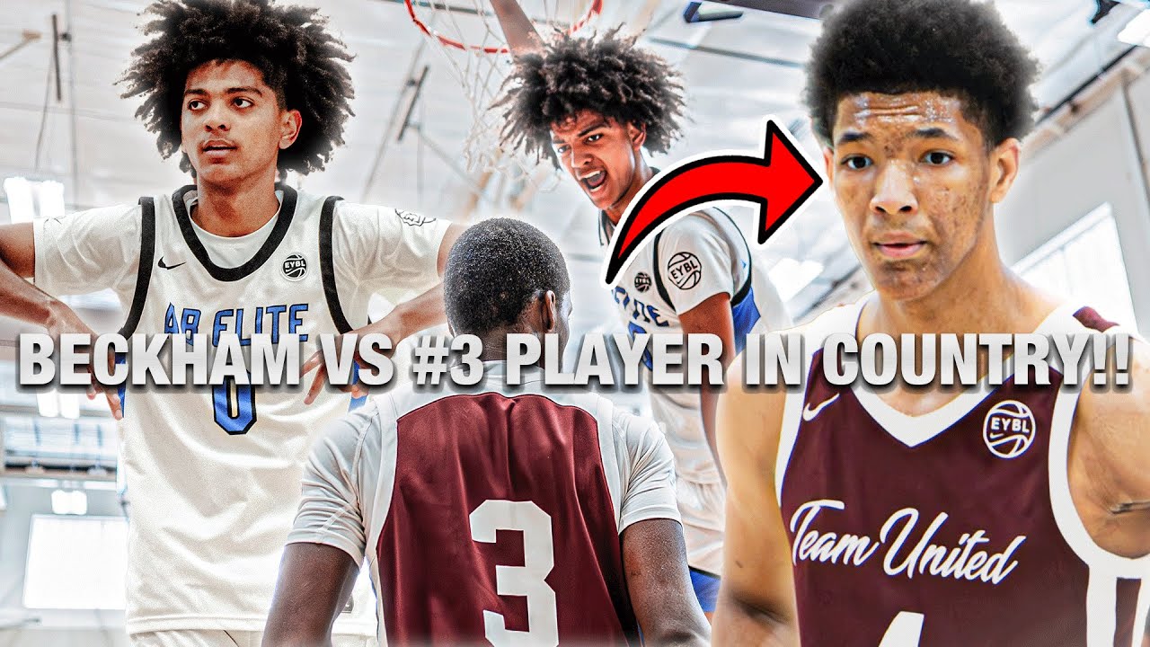 BECKHAM BLACK VS #3 CJ ROSSER WAS CINEMA! Beckham plays BEST game of PEACH JAM