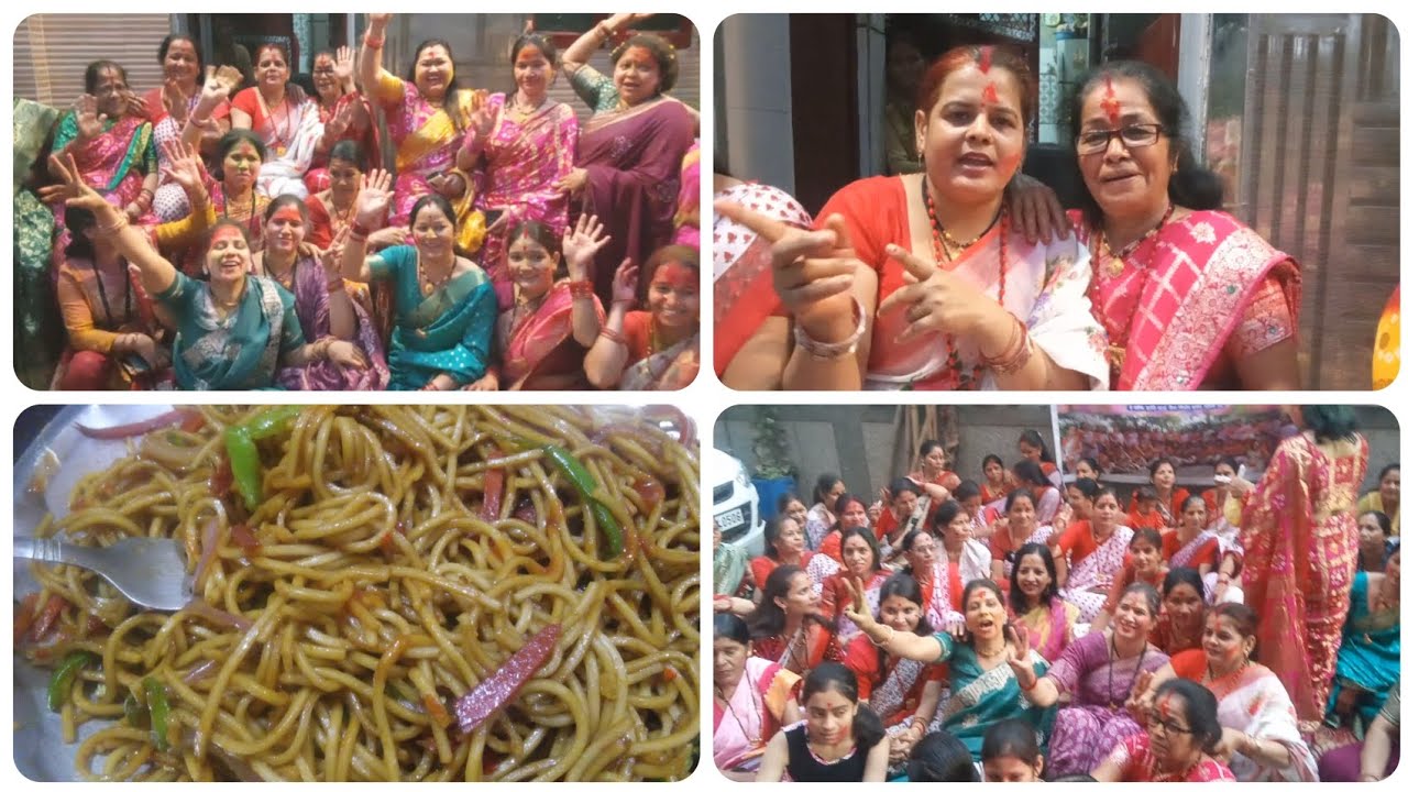 दिल्ली वेस्ट विनोद नगर पहाड़ी लेडीज की लास्ट होली। आज सब लोग झूम उठे। #kamlavlog #phadilifestyle 
