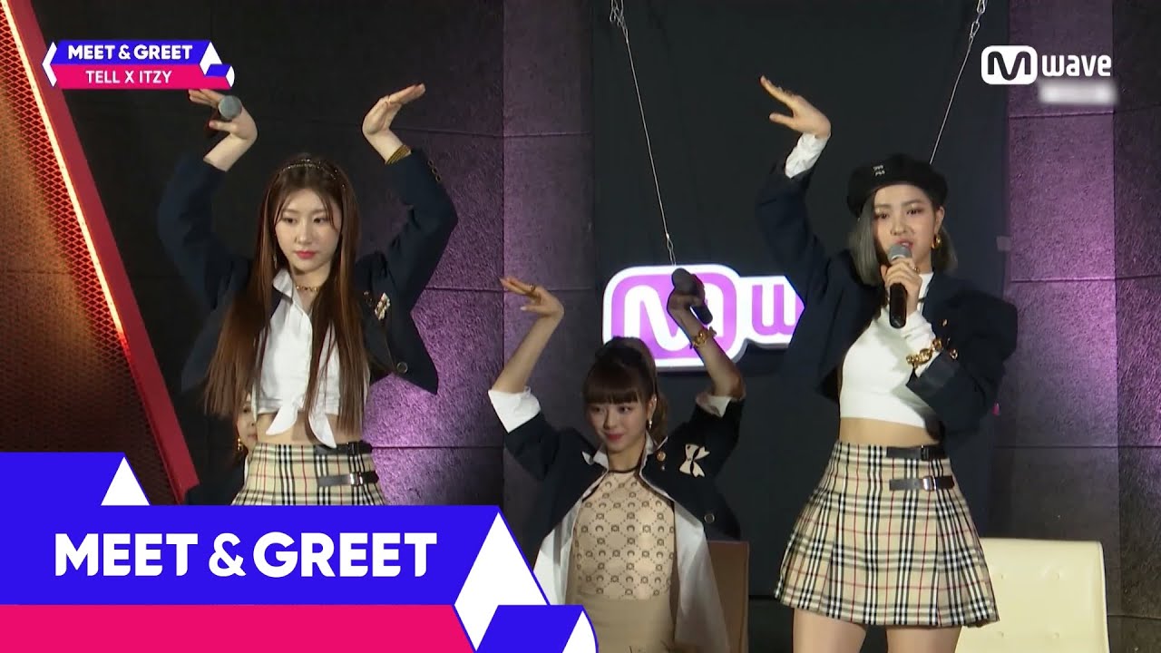 [MEET&GREET] [NEW SONG AREA] Impressive intro of the point moves by CHAERYEONG & RYUJIN!