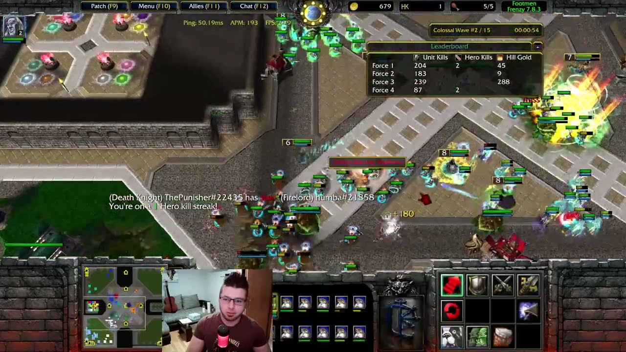 Footmen Frenzy 7.8.3 - Rough beginn here qq