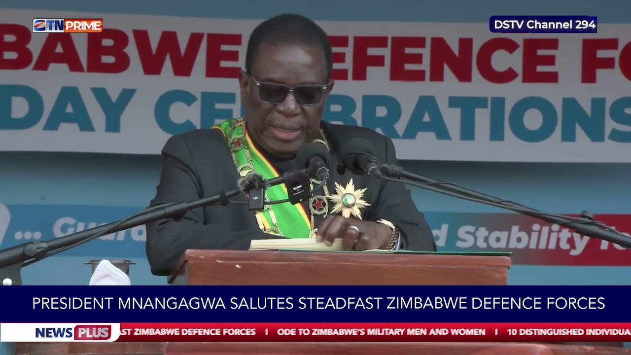 President Mnangagwa salutes steadfast Zimbabwe Defence