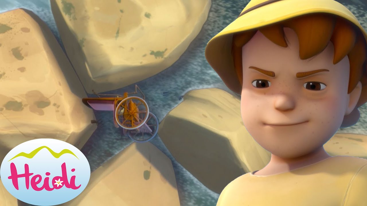 Peter Throws Away Clara's Wheelchair! 😲 - Heidi's Adventures Season 1 🗻🌷 - Cartoons For Kids🏔🌼