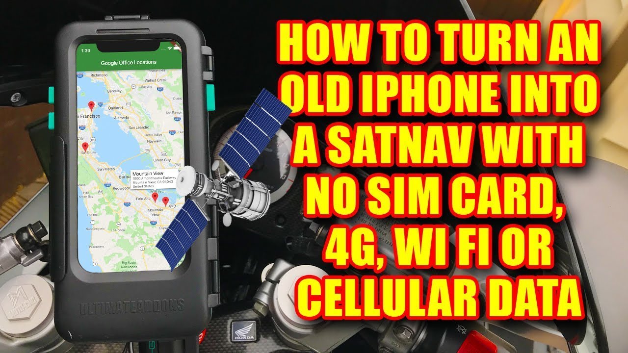 Как превратить старый iPhone в спутниковый навигатор без SIM-карты, 4G, Wi-Fi и сотовой связи