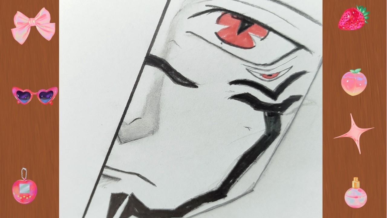 How to Draw Sukuna Step by Step | Jujutsu Kaisen Sukuna Drawing Tutorial