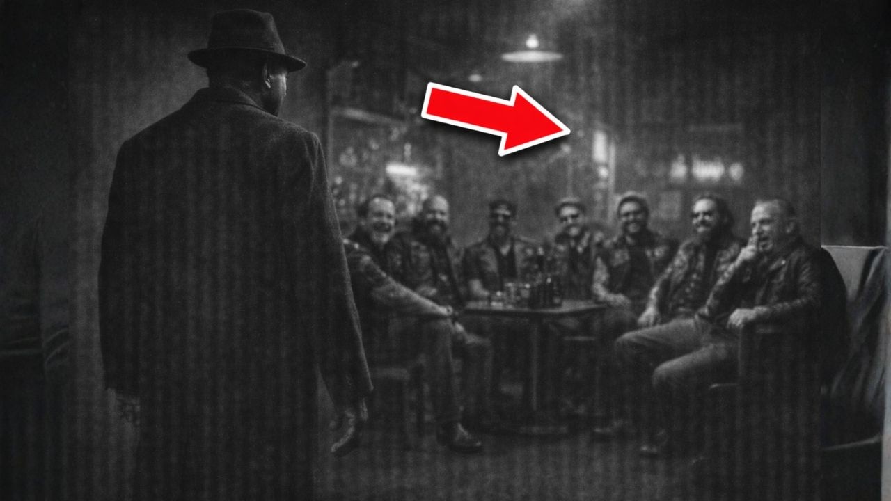 7 Racist Bikers Laughed When Bumpy Walked In ALONE — 6 Minutes Later, Only One Was Left  #TrueCrime