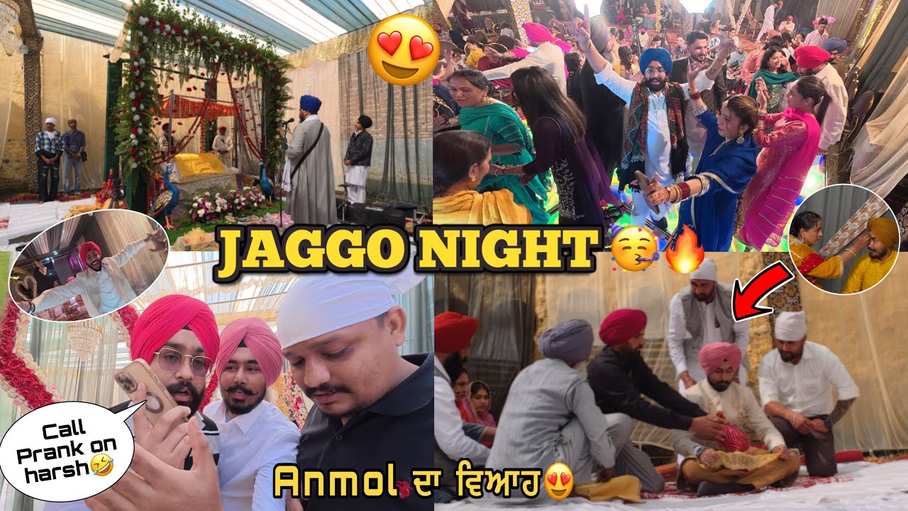 Jaggo Night Te Payian Sareyan Ne Dhamaala🤩 ~ Sagan + Jaggo😍 | Prabh buttar🔥
