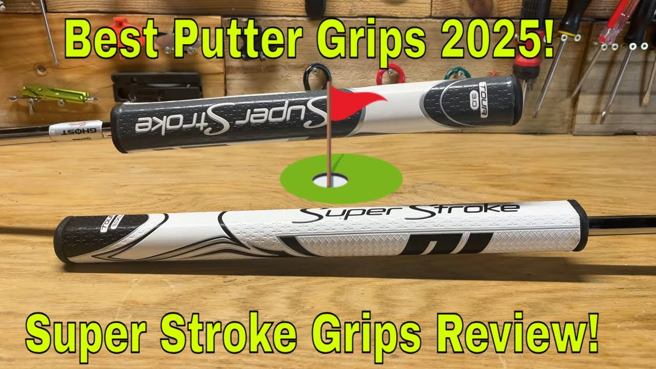 Super Stroke Tour 3.0 and Tour 3.0XL Golf Putter Grip Review! Best Putter Grip 2025! Super Stroke!