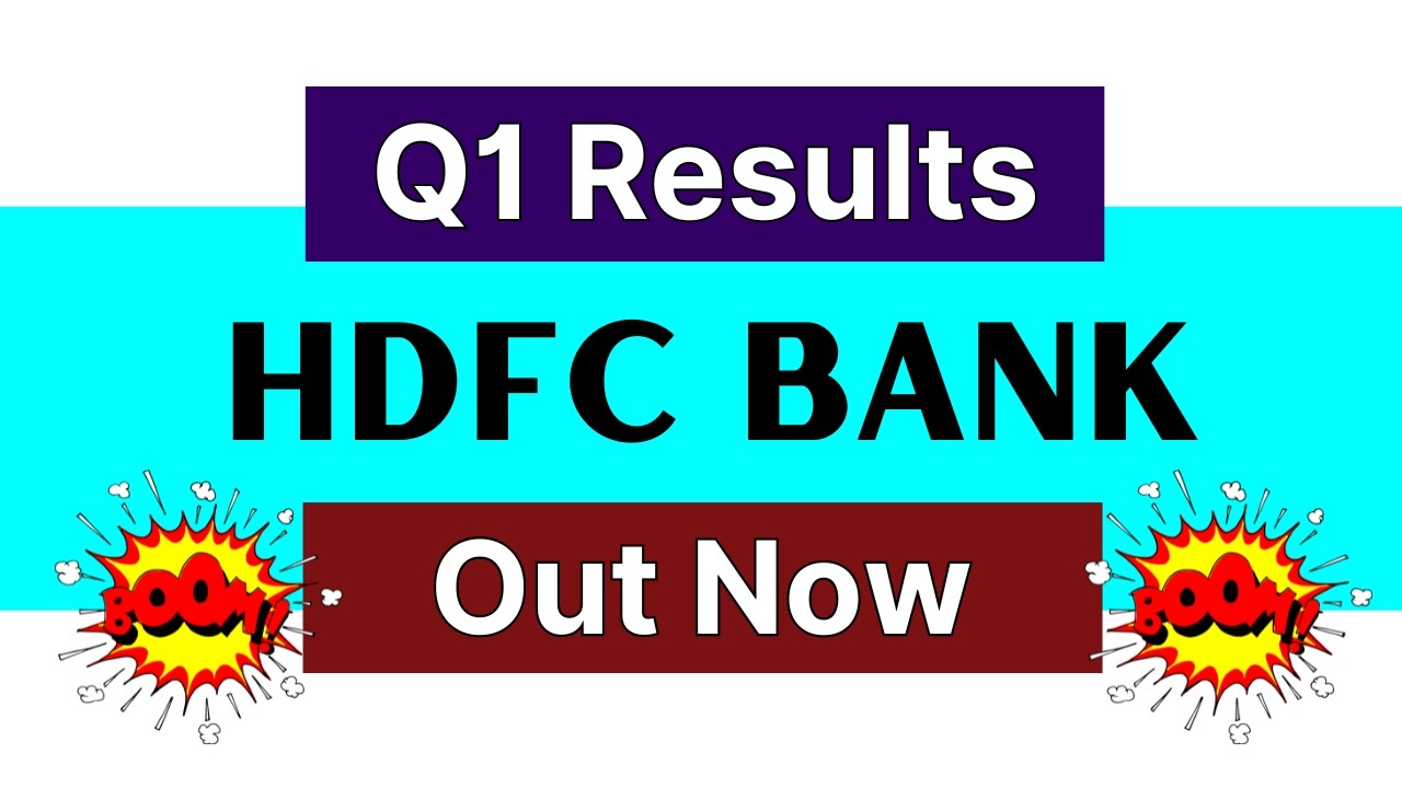 HDFC Bank Q1 Results 2026 &bull; HDFC BANK Share Latest News &bull; HDFC BANK Q1 Results &bull; HDFC BANK Share