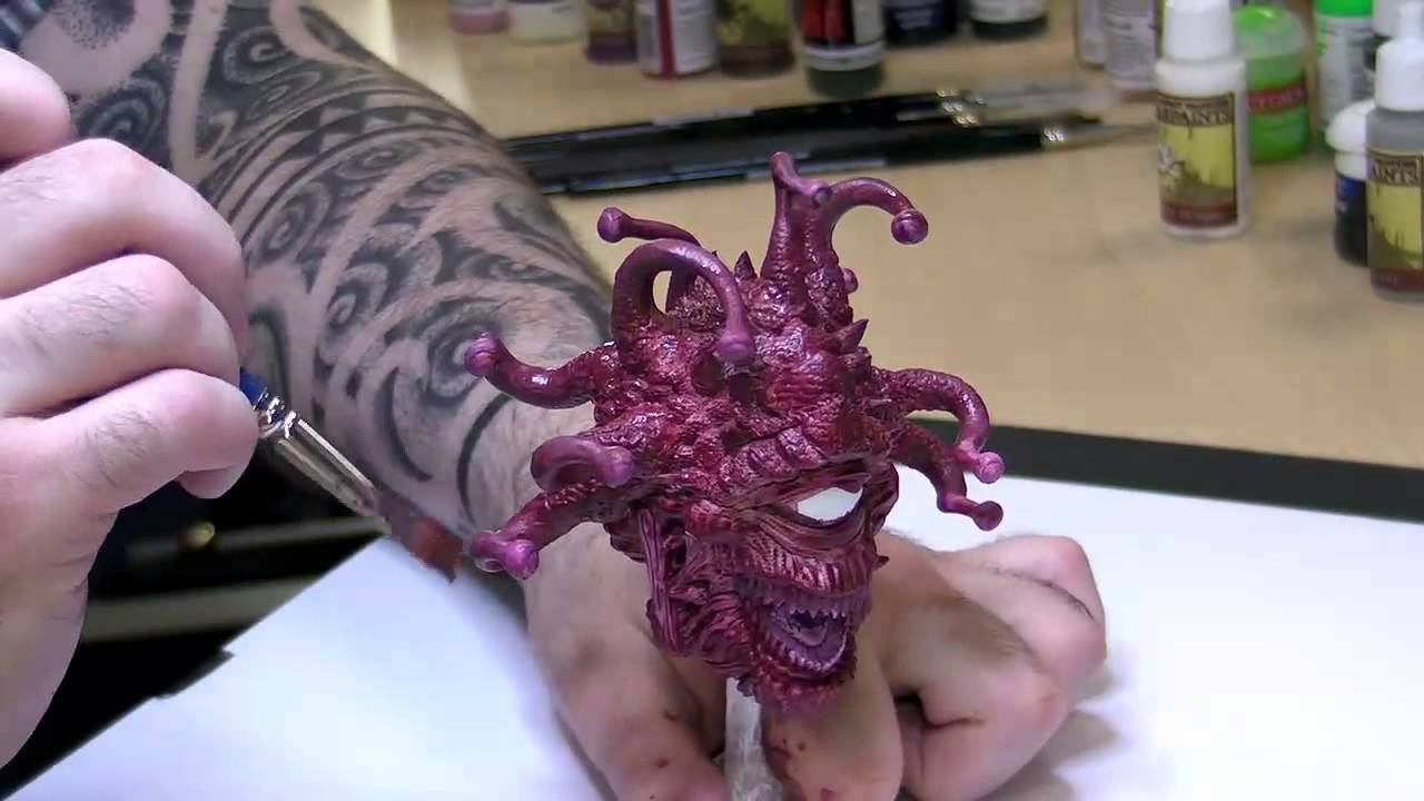 Master Class: Painting the D&D Eye Tyrant Part 1