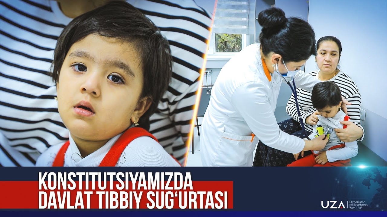 Konstitutsiyamizda davlat tibbiy sugʻurtasi