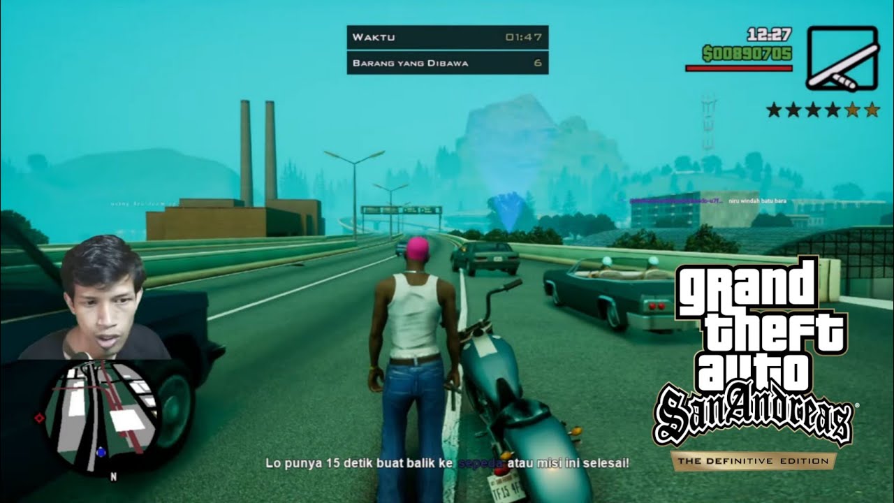 shoort | NOSTALGIA Carl Johnson PULANG KAMPUNG... GTA SAN ANDREAS #9