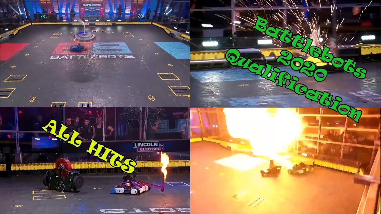 Battlebots 2020 Qualification All Hits Compilation