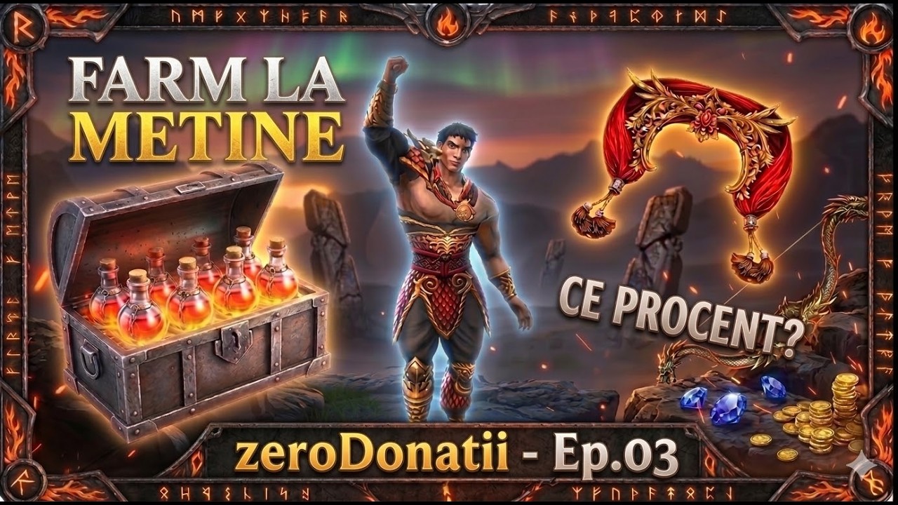 Roșu în fața ochilor! 🔴 Am rezolvat cu eșarfa? 🤔  Metin2 RO ✅ Kirin ✅ 0 DONAȚII #03