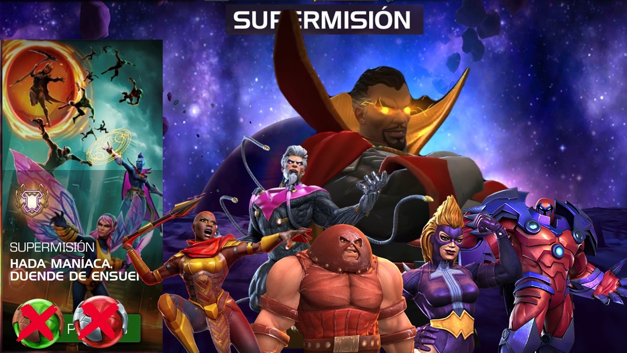 C&oacute;mo realizar F&Aacute;CILMENTE la SUPERMISION MENSUAL ADAPTATIVA DIFICULTAD VALIENTE + JEFES | Marvel MCOC