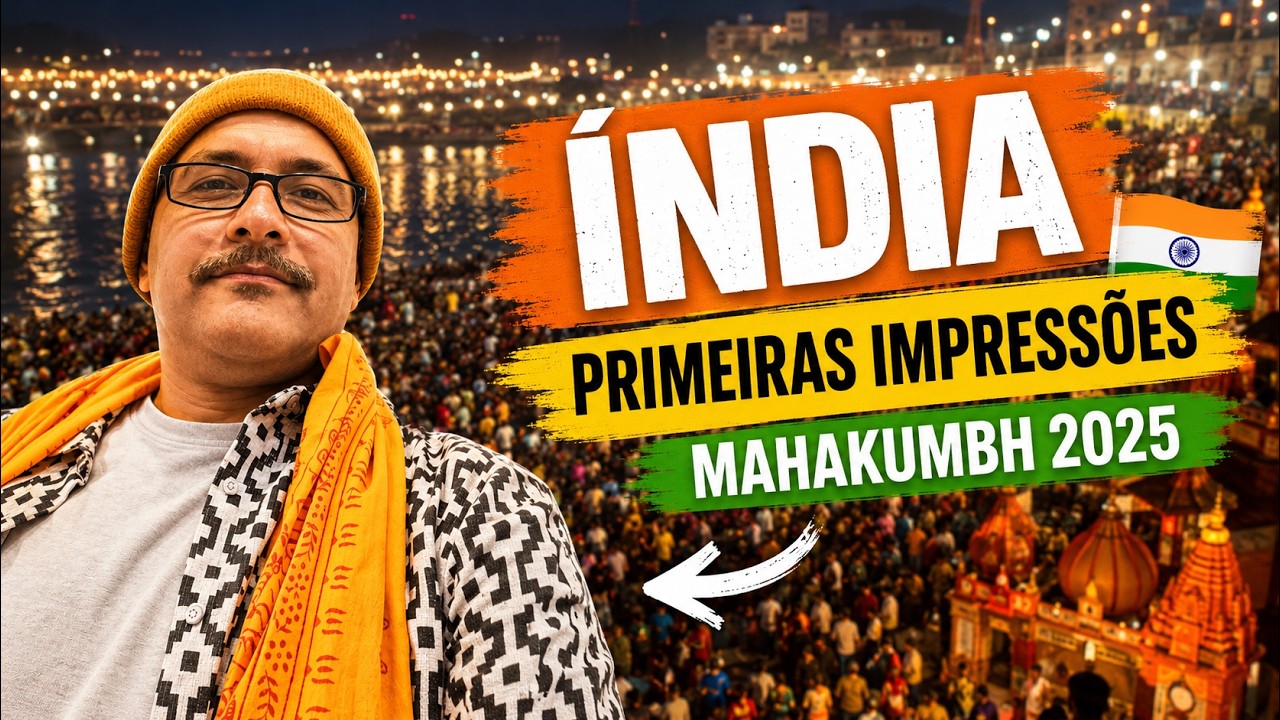 Walking Tour Índia MahaKumbh Mela 2025 #walkingtour #india #mahakumbh2025