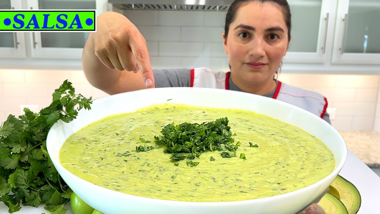 Salsa de aguacate - 😱👉  INCREÍBLE el resultado final 😲🤫