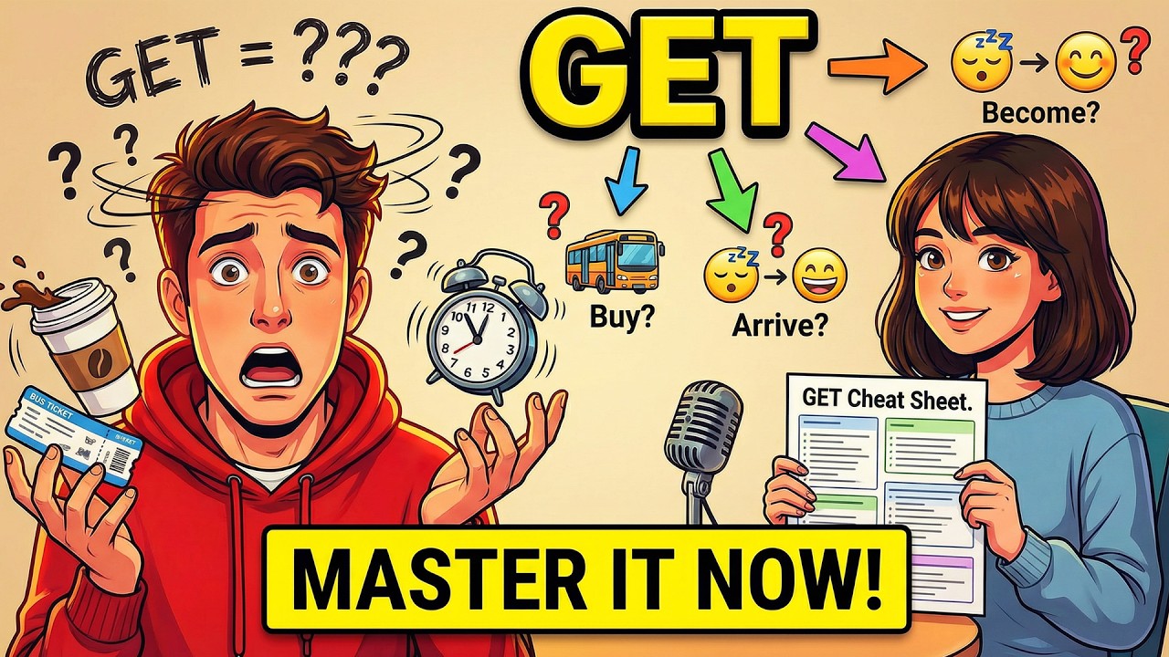 Native Speakers Use GET for Everything! Here's Why (Learn English Fast)