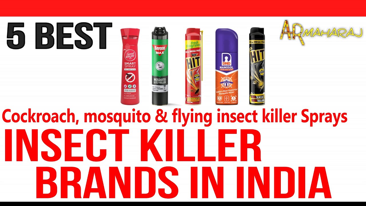 ✅ Top 5 Best Insect killer for Home in India | Best Insect killer Spray Brands | Cockroach |Mosquito