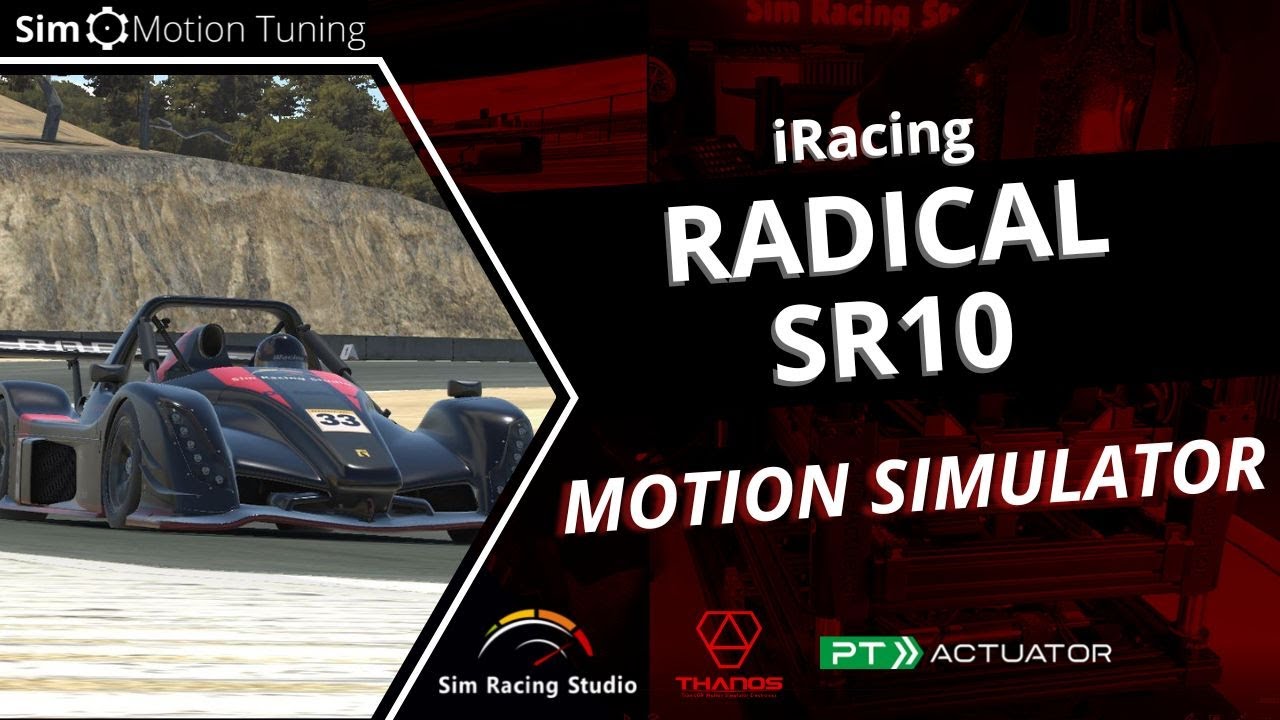 iRacing: Radical SR10 / Sim Racing Studio / PT Actuator 6DOF Motion Simulator