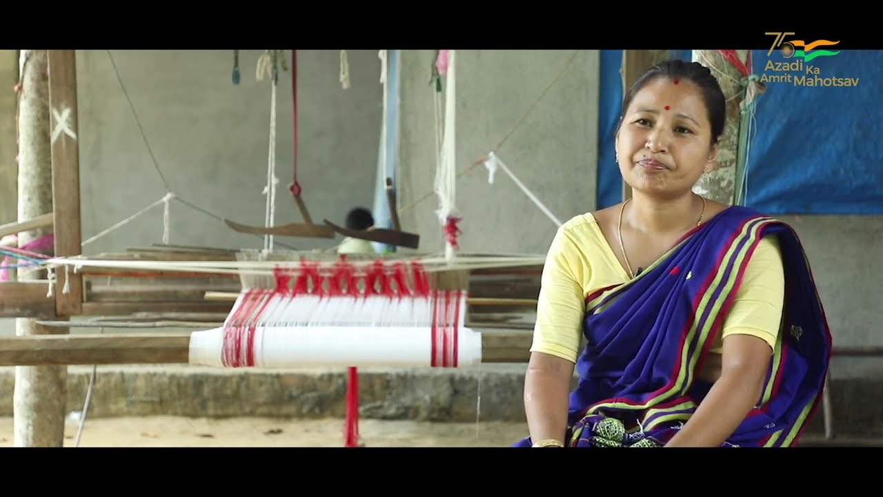 S&T Intervention on Jacquard Weaving for Traditional Assamese Handloom | Techनींव@75 Film