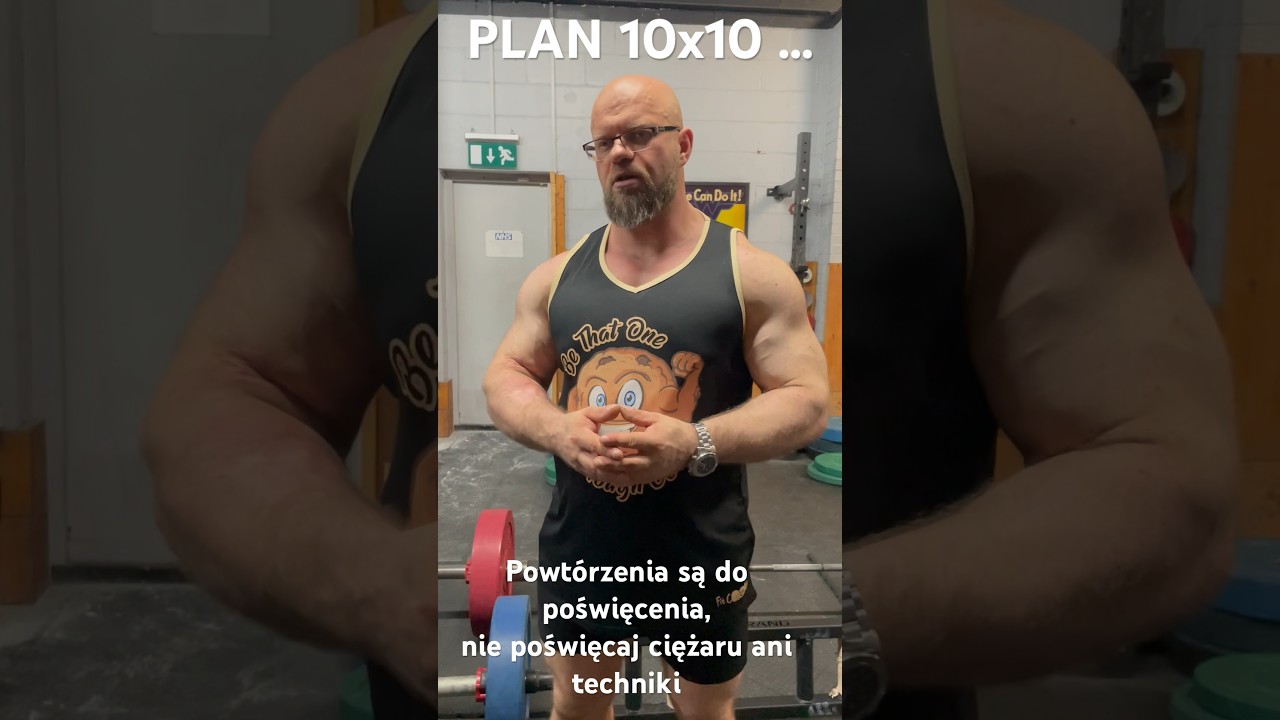10x10 - powt&oacute;rzenia do poświęcenia #hipertrofia #technika #trening #kulturystyka #powerlifting