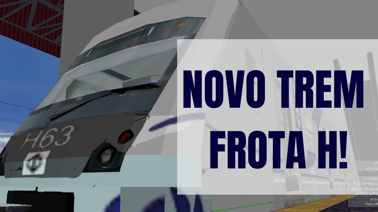 OpenBVE - NOVO TREM FROTA H EDITADO POR OHAMA4303! ITAQUERA até PATRIARCA! LINHA 3 VERMELHA