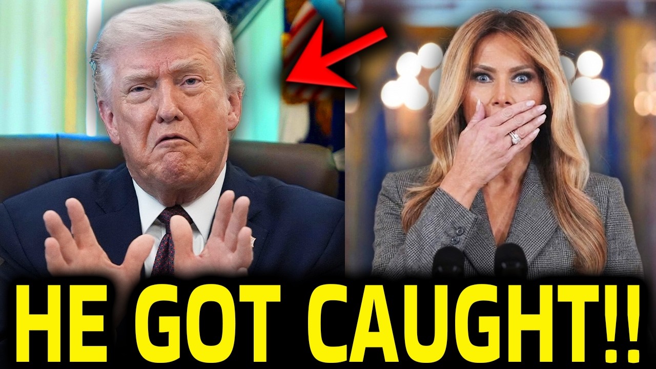 Трампа поймали на месте преступления, когда Мелания разоблачила скандал с Эпштейном.