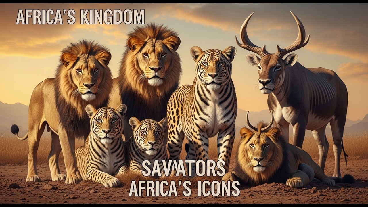 Relax With African Wildlife ASMR | Peaceful Savanna Nature Video