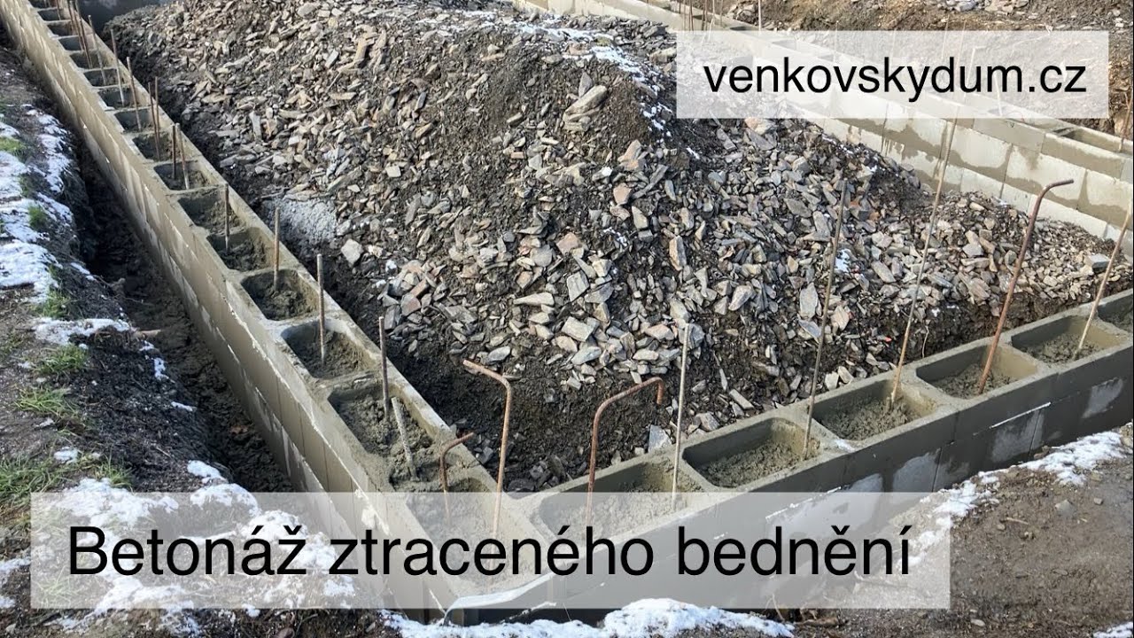 #25 Betonáž ztraceného bednění- Postavil jsem dům