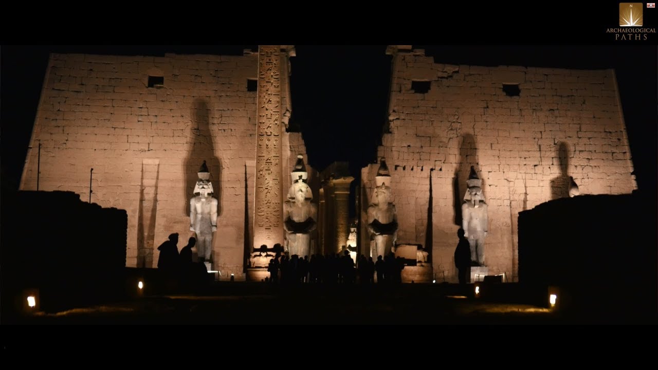 The Luxor temple with Dr. Zahi Hawass