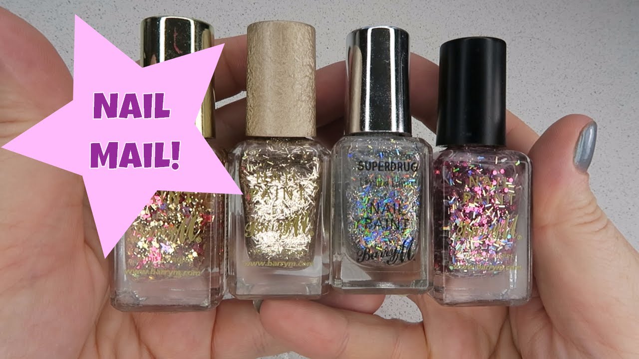 Nail Mail from Nika! Barry M Glitter Toppers
