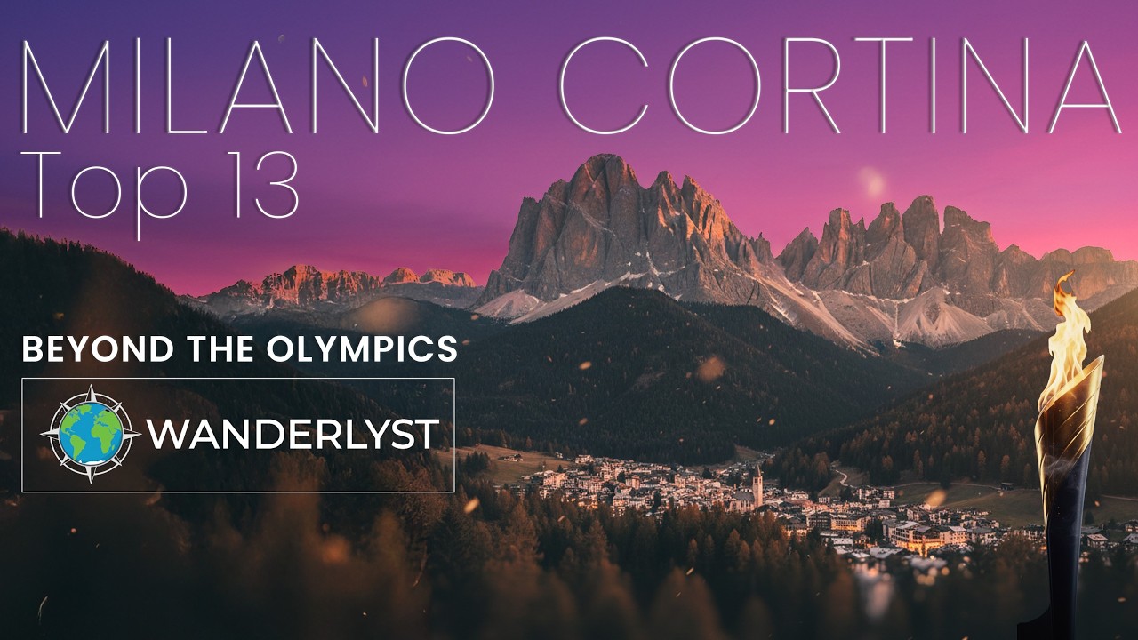 MILANO-CORTINA 2026: 13 Ultimate Stops on the Olympic Road Trip