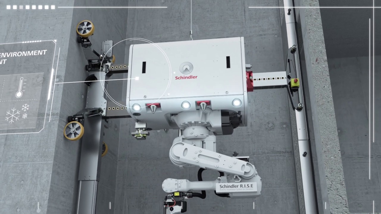 Tecnologia Schindler | R.I.S.E - Installazione Robotica Ascensori