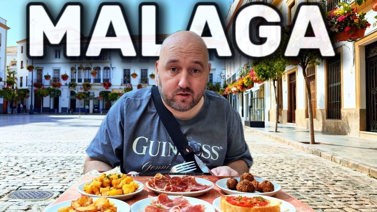 Eating Tapas in THE MOST BEAUTIFUL CITY IN SPAIN - Malaga !!!
